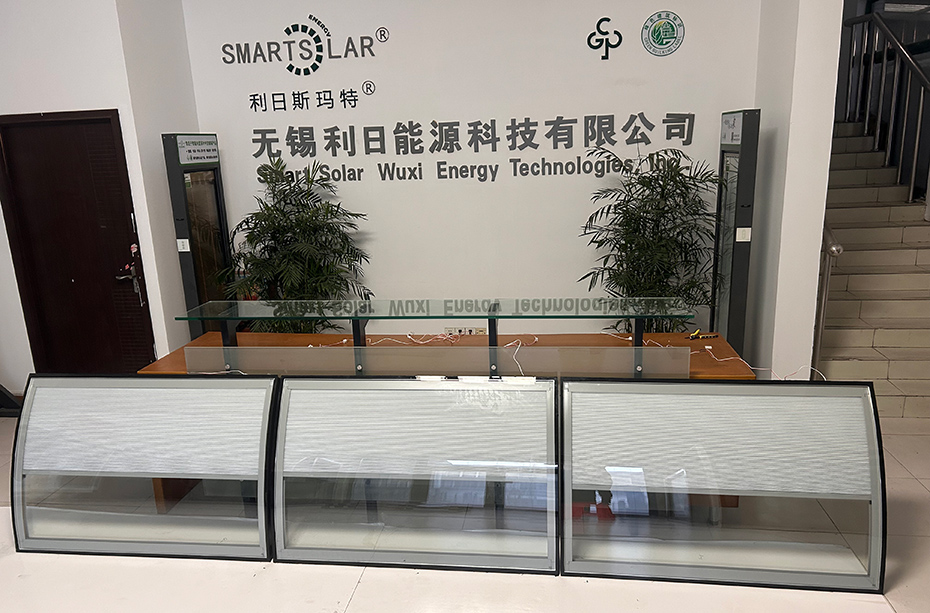 电动圆弧蜂巢帘